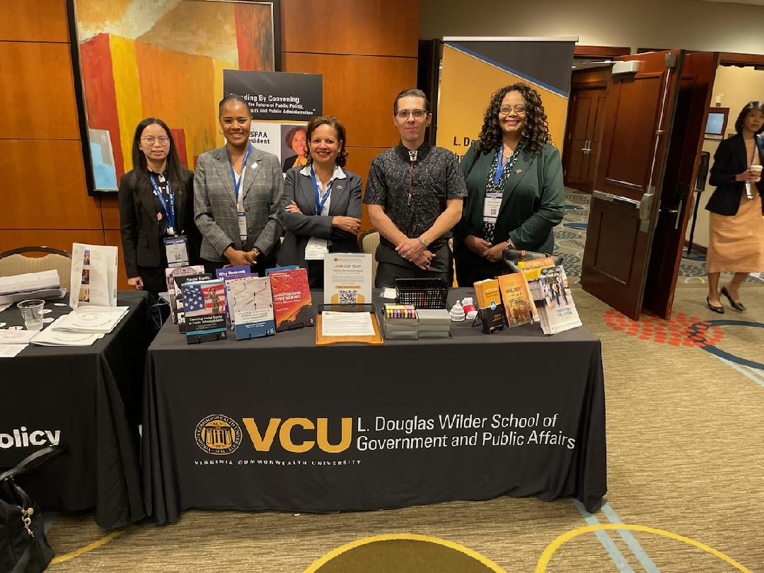 Wilder School shines at NASPAA annual conference in Washington, D.C.